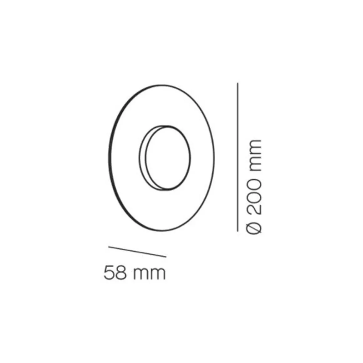 Milan Halos LED Wandleuchte