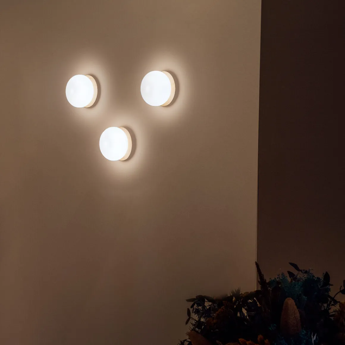 Milan Knock Wand- / Deckenleuchte, Ø: 15 cm