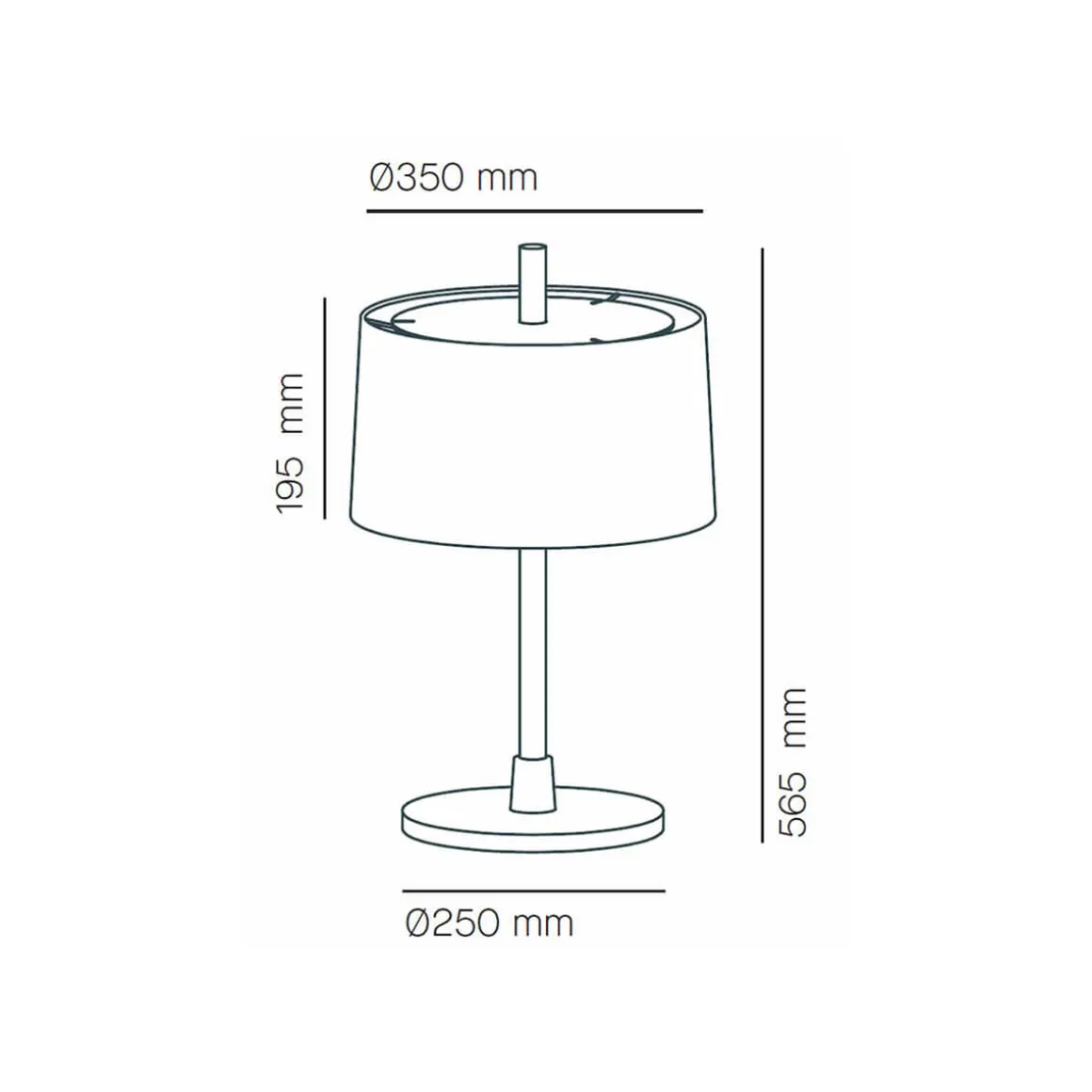 Milan Linood Tischleuchte