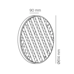 Milan Loom LED Wandleuchte