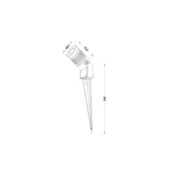 Mobilux Mini LED Erdspießstrahler