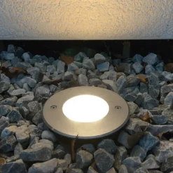 Mobilux R 240V Asym. 3x3 W LED Bodeneinbauleuchte