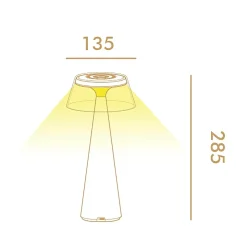 Mobilux SunGlow LED Akkuleuchte