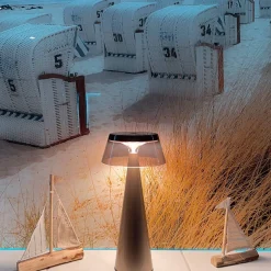 Mobilux SunGlow LED Akkuleuchte mit Leuchtenschirm