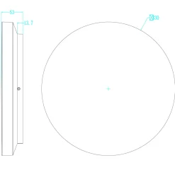 Mobilux VARIOLED Deckenleuchte