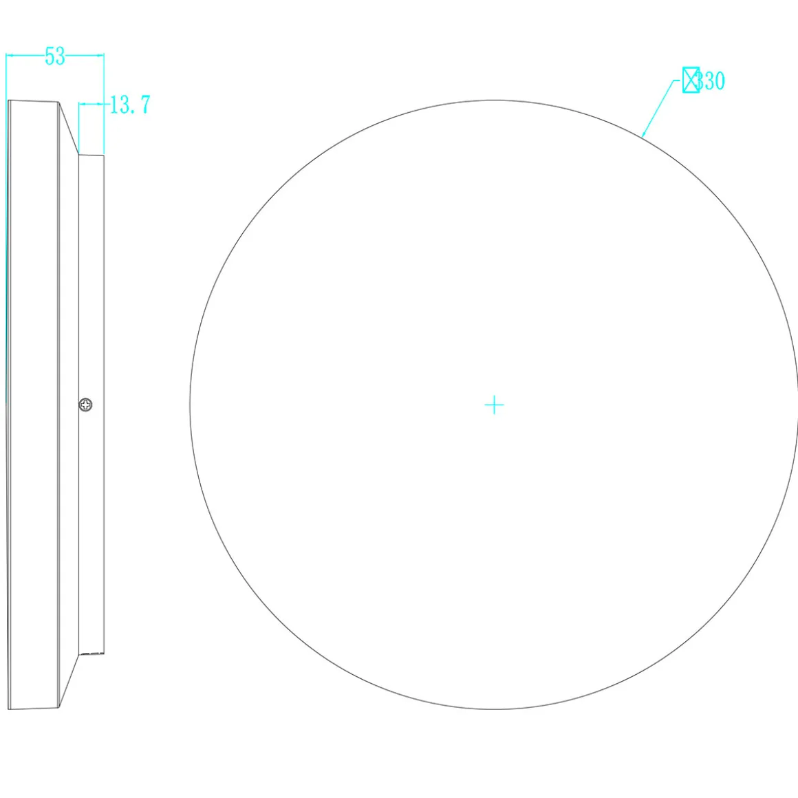 Mobilux VARIOLED Deckenleuchte