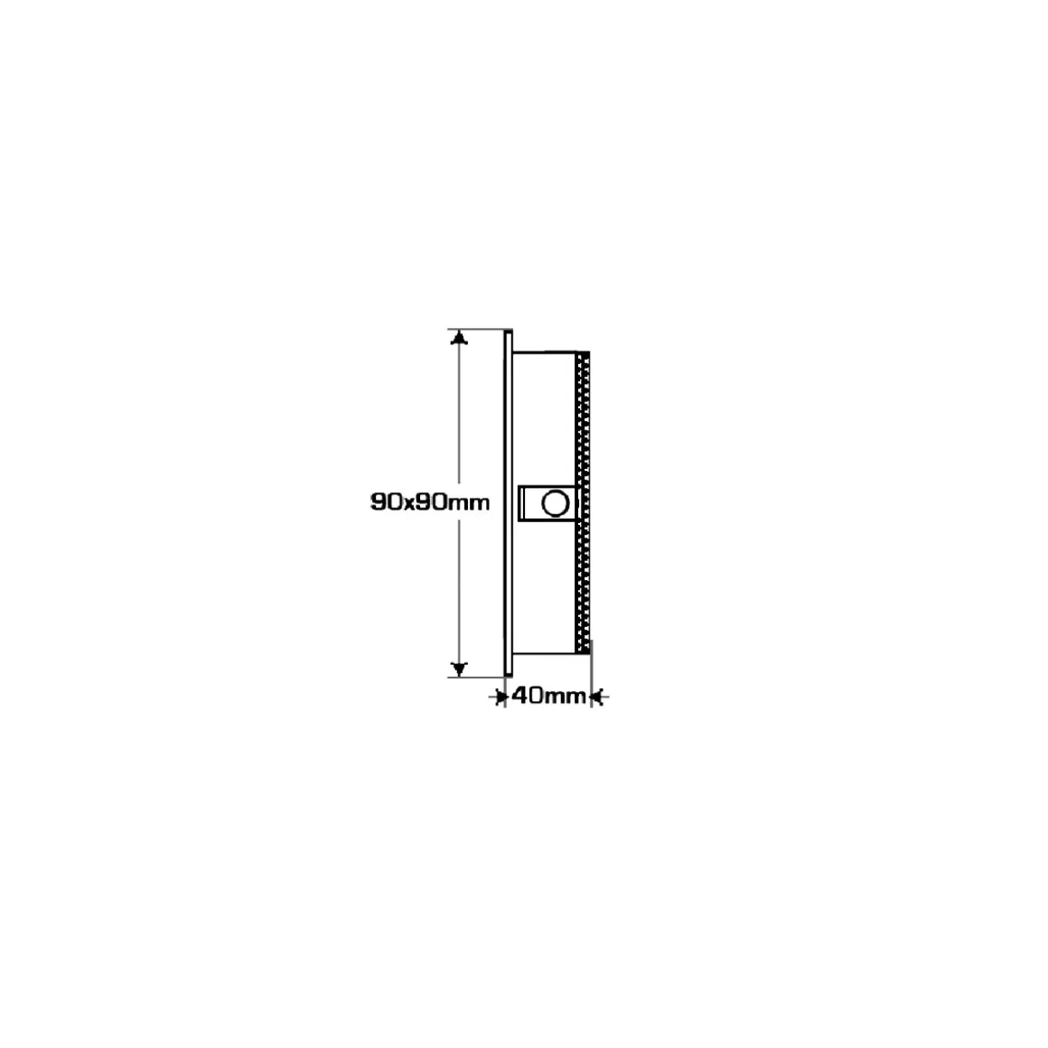 Mobilux Wallwasher Q LED Wandeinbauleuchte
