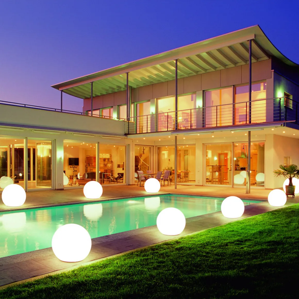 Moonlight Vollkugel MAG mit Aufschraubsockel