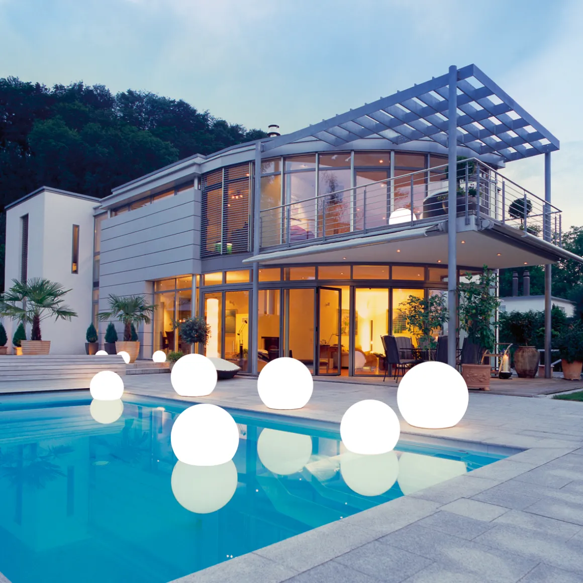 Moonlight Vollkugel MAG mit Aufschraubsockel