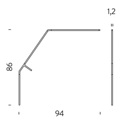 Nemo Bird LED Tavolo