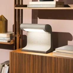 Nemo Borne Beton Petite LED Tavolo / Terra