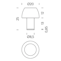Nemo Lorosae LED Akkuleuchte