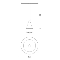 Nemo Panama LED Tavolo