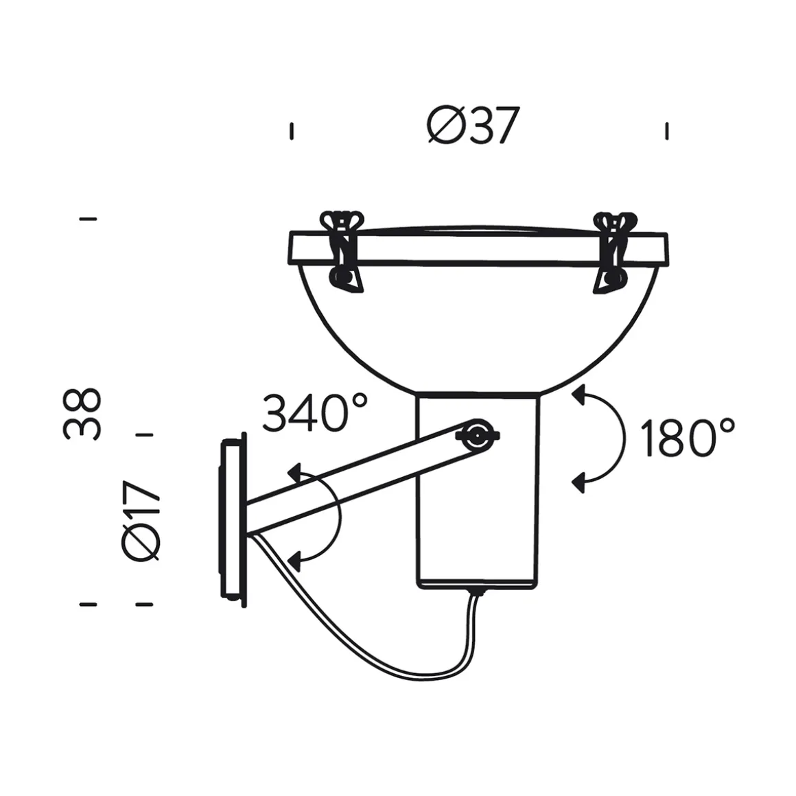 Nemo Projecteur 365 Parete / Soffitto