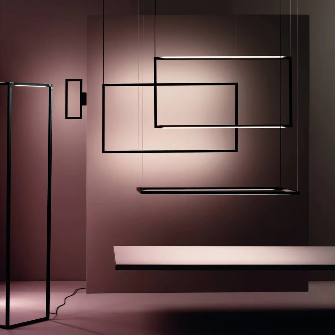 Nemo Spigolo Horizontal LED Sospensione