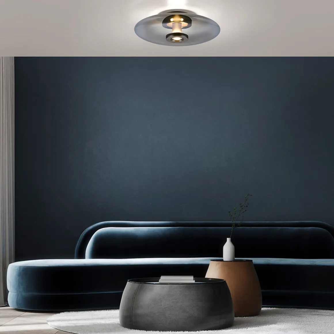 Neuhaus PURE by Paul Neuhaus PURE Vitrum LED Deckenleuchte