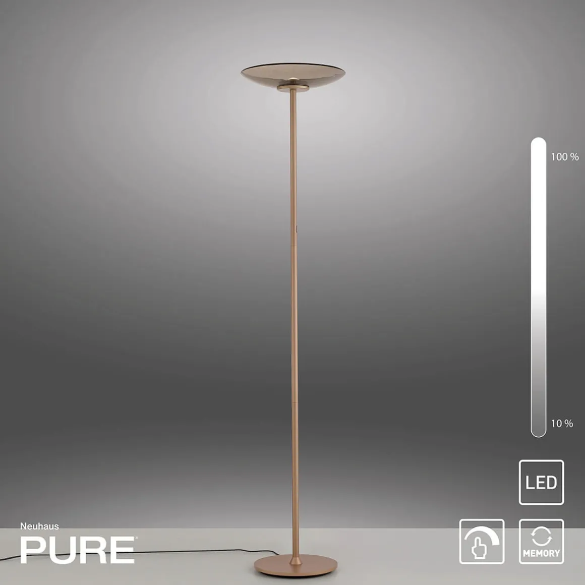 Neuhaus PURE by Paul Neuhaus PURE Moon LED Stehleuchte