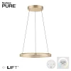 Neuhaus PURE by Paul Neuhaus PURE E-Loop LED Pendelleuchte mit e-LIFT und CCT
