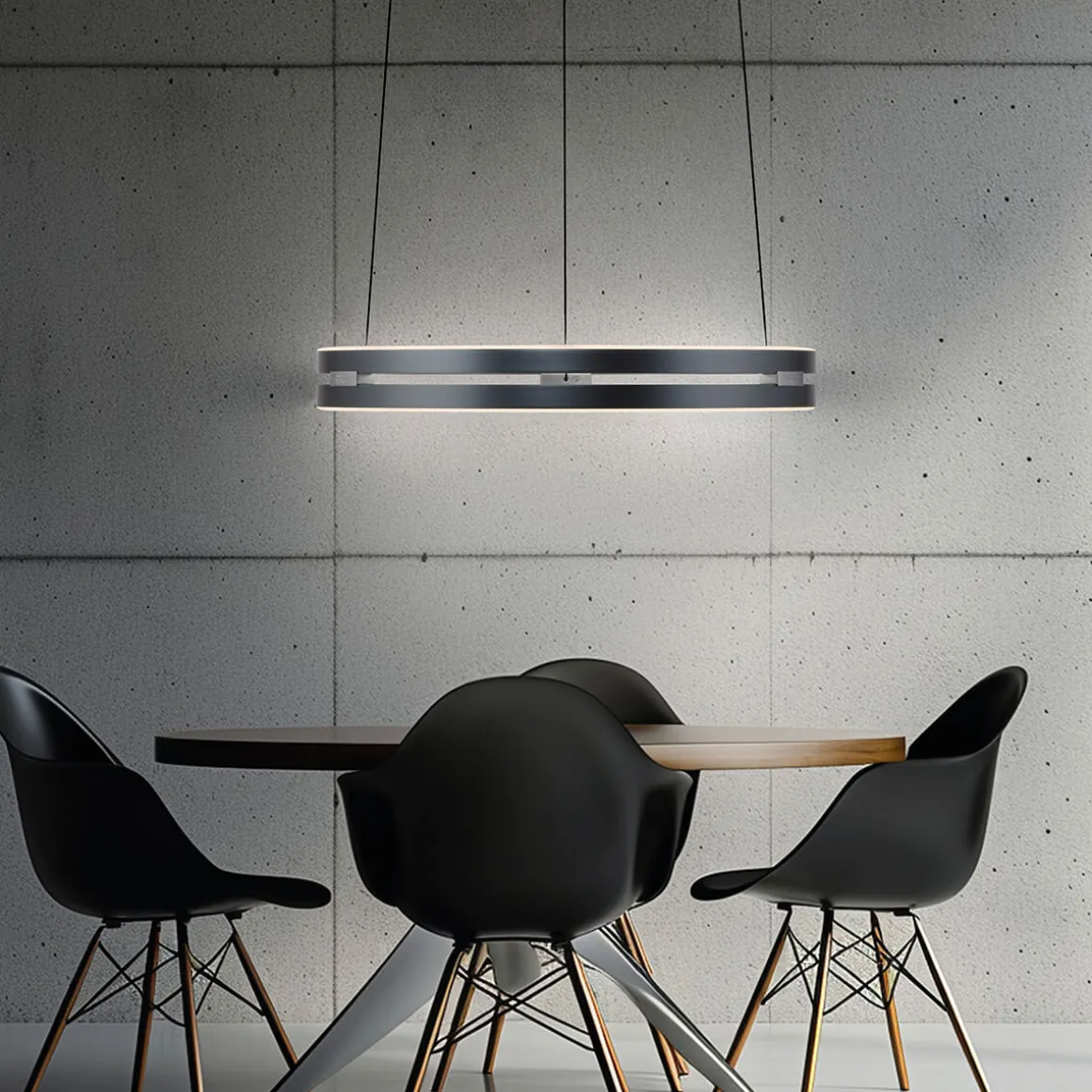 Neuhaus PURE by Paul Neuhaus PURE E-Loop LED Pendelleuchte mit e-LIFT und CCT