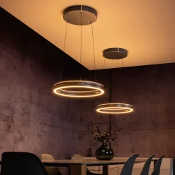 Neuhaus PURE by Paul Neuhaus PURE E-Loop LED Pendelleuchte mit e-LIFT und CCT