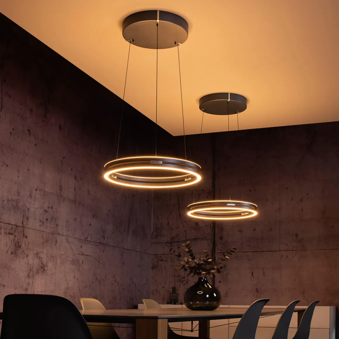 Neuhaus PURE by Paul Neuhaus PURE E-Loop LED Pendelleuchte mit e-LIFT und CCT