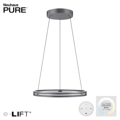 Neuhaus PURE by Paul Neuhaus PURE E-Loop LED Pendelleuchte mit e-LIFT und CCT