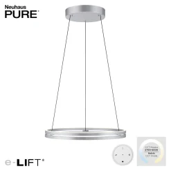 Neuhaus PURE by Paul Neuhaus PURE E-Loop LED Pendelleuchte mit e-LIFT und CCT