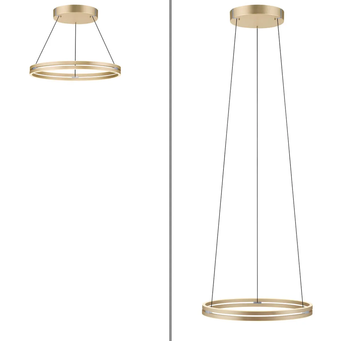 Neuhaus PURE by Paul Neuhaus PURE E-Loop LED Pendelleuchte mit e-LIFT und CCT