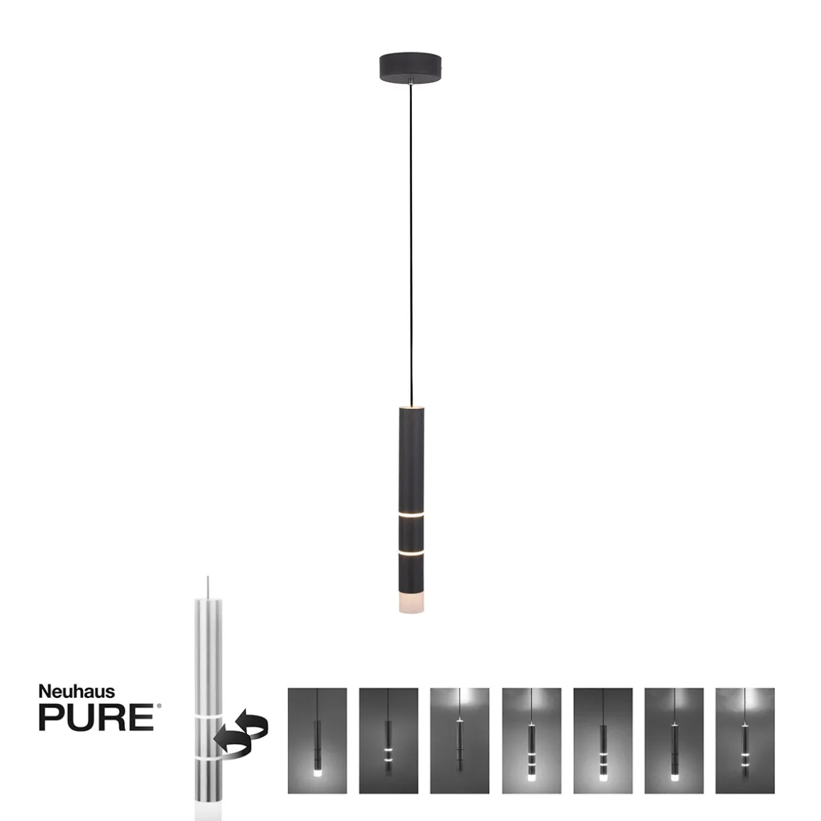 Neuhaus PURE by Paul Neuhaus PURE Vega LED Pendelleuchte