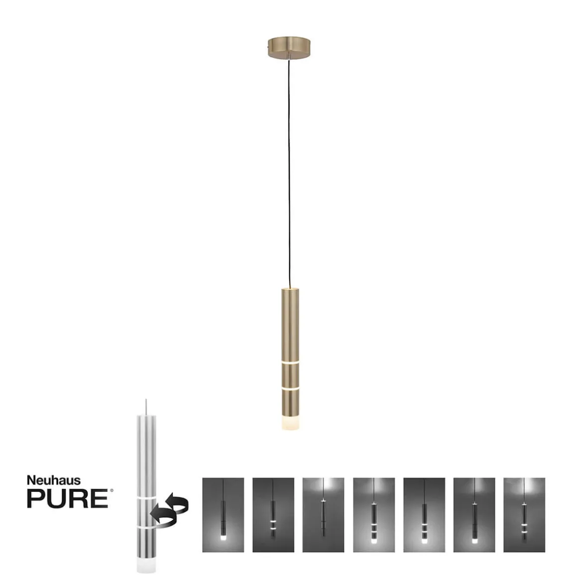 Neuhaus PURE by Paul Neuhaus PURE Vega LED Pendelleuchte