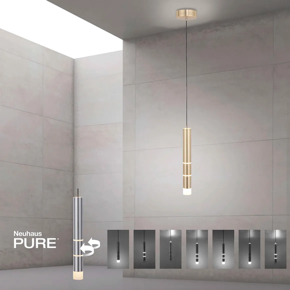 Neuhaus PURE by Paul Neuhaus PURE Vega LED Pendelleuchte