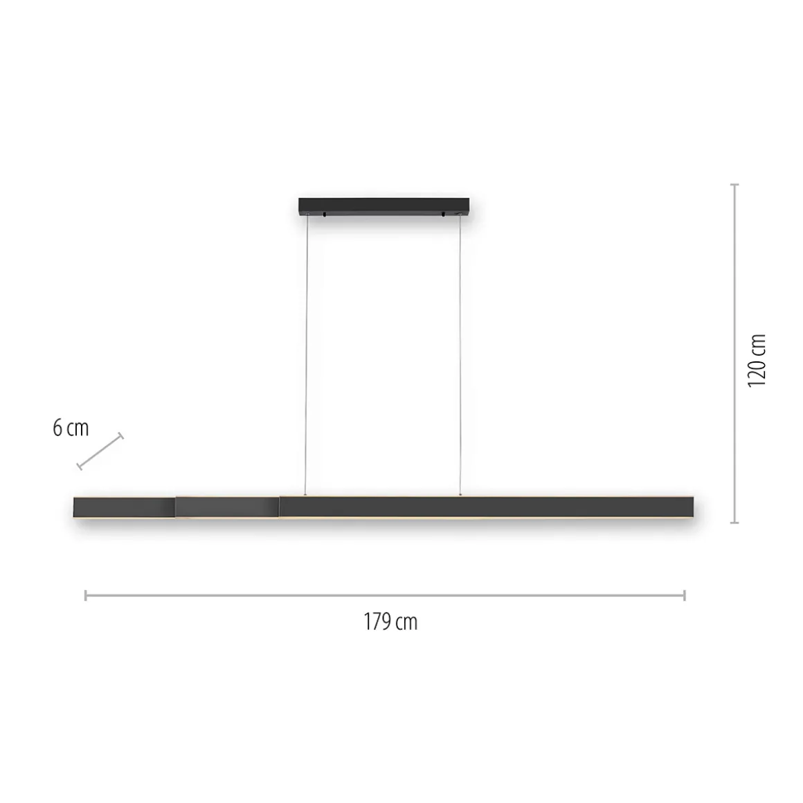 Neuhaus PURE by Paul Neuhaus PURE Lume LED Pendelleuchte mit CCT