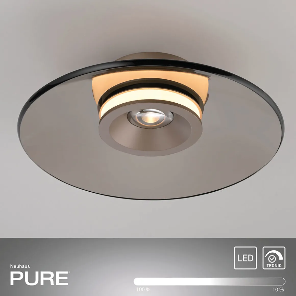 Neuhaus PURE by Paul Neuhaus PURE Moon LED Deckenleuchte