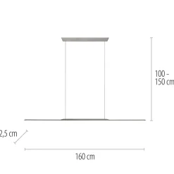 Neuhaus PURE by Paul Neuhaus PURE Surface LED Pendelleuchte