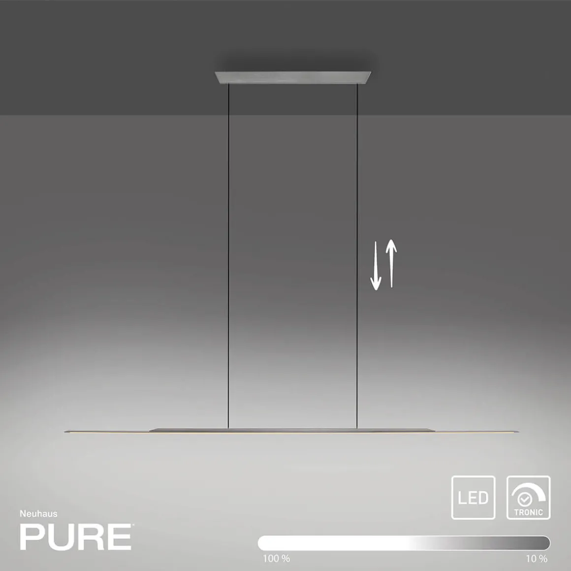Neuhaus PURE by Paul Neuhaus PURE Surface LED Pendelleuchte
