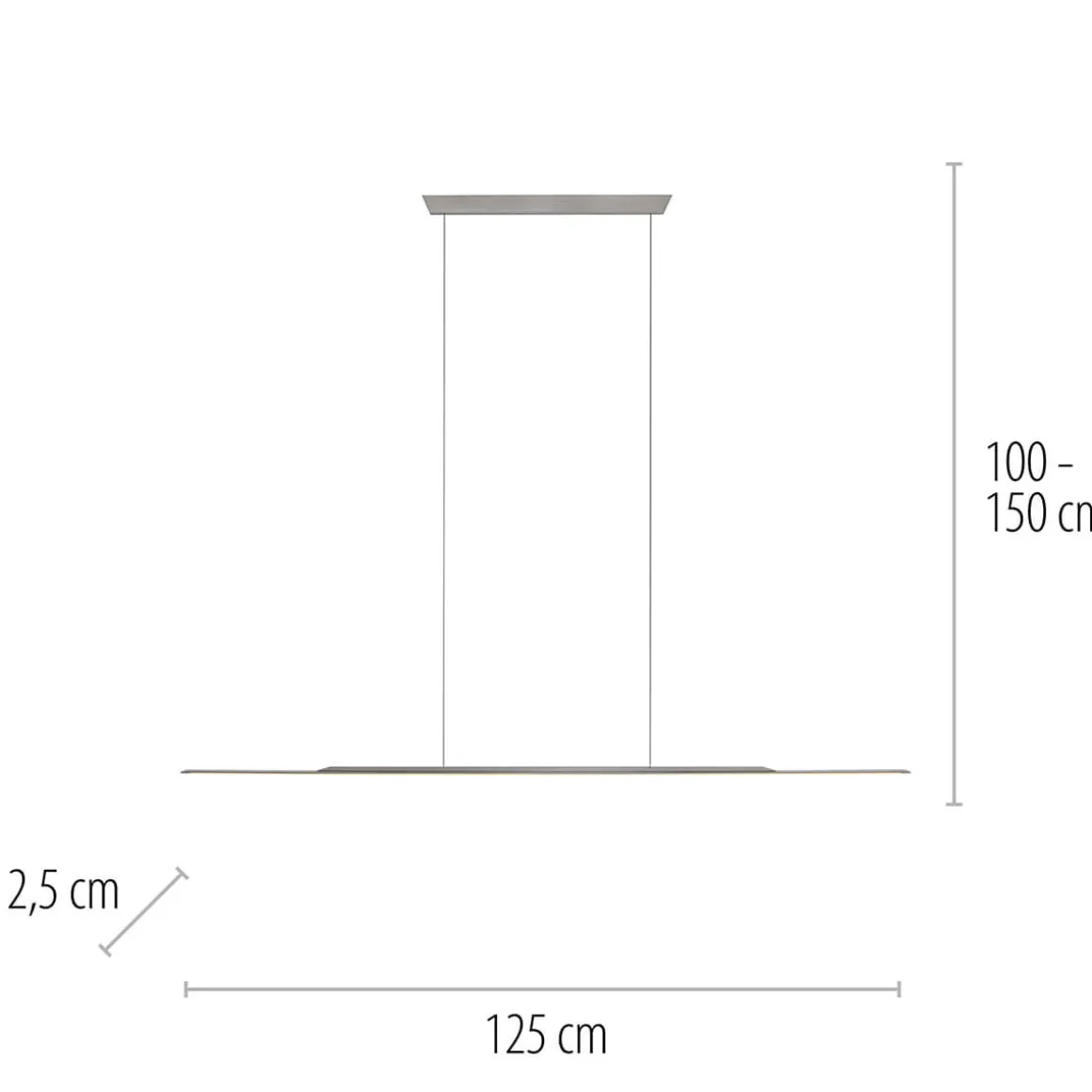 Neuhaus PURE by Paul Neuhaus PURE Surface LED Pendelleuchte