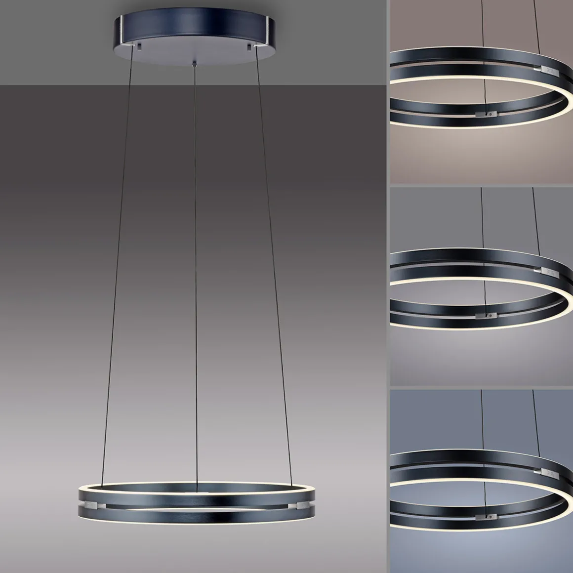 Neuhaus PURE by Paul Neuhaus PURE E-Loop LED Pendelleuchte mit e-LIFT und CCT, Rückläufer