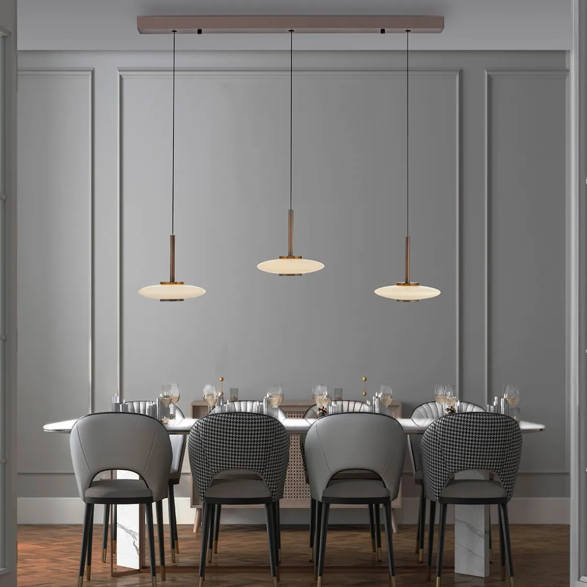 Neuhaus PURE by Paul Neuhaus PURE Vitrum LED Pendelleuchte