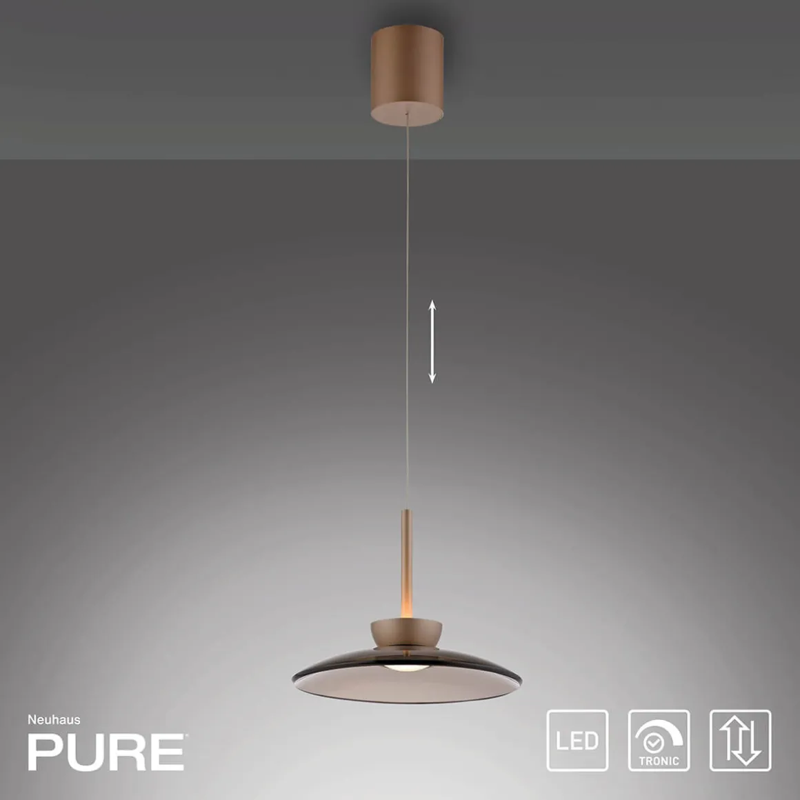 Neuhaus PURE by Paul Neuhaus PURE Moon LED Pendelleuchte