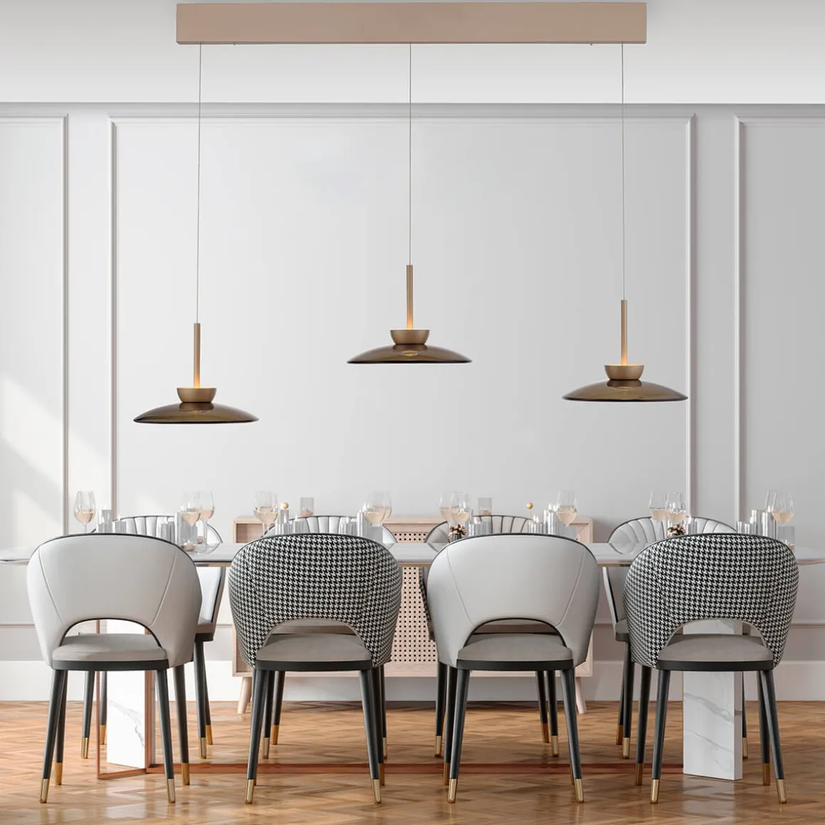 Neuhaus PURE by Paul Neuhaus PURE Moon LED Pendelleuchte