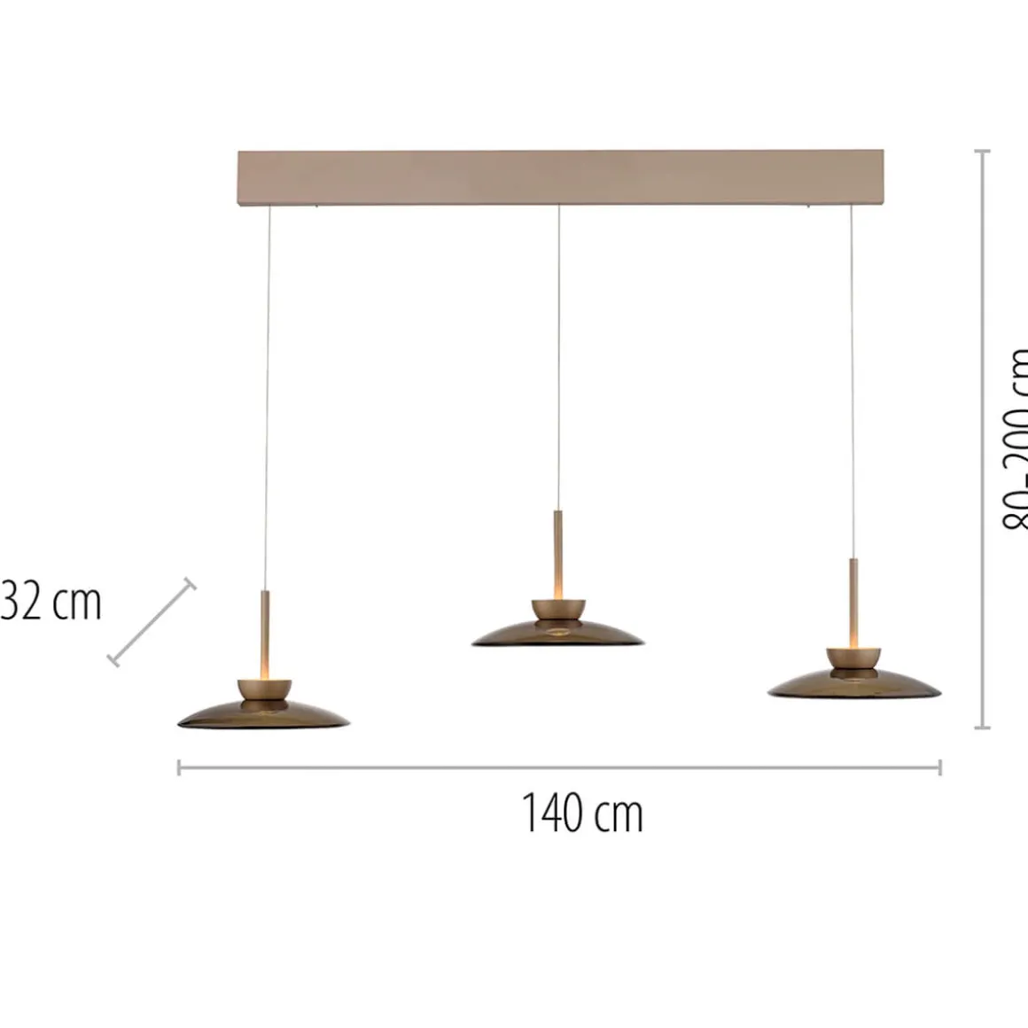 Neuhaus PURE by Paul Neuhaus PURE Moon LED Pendelleuchte