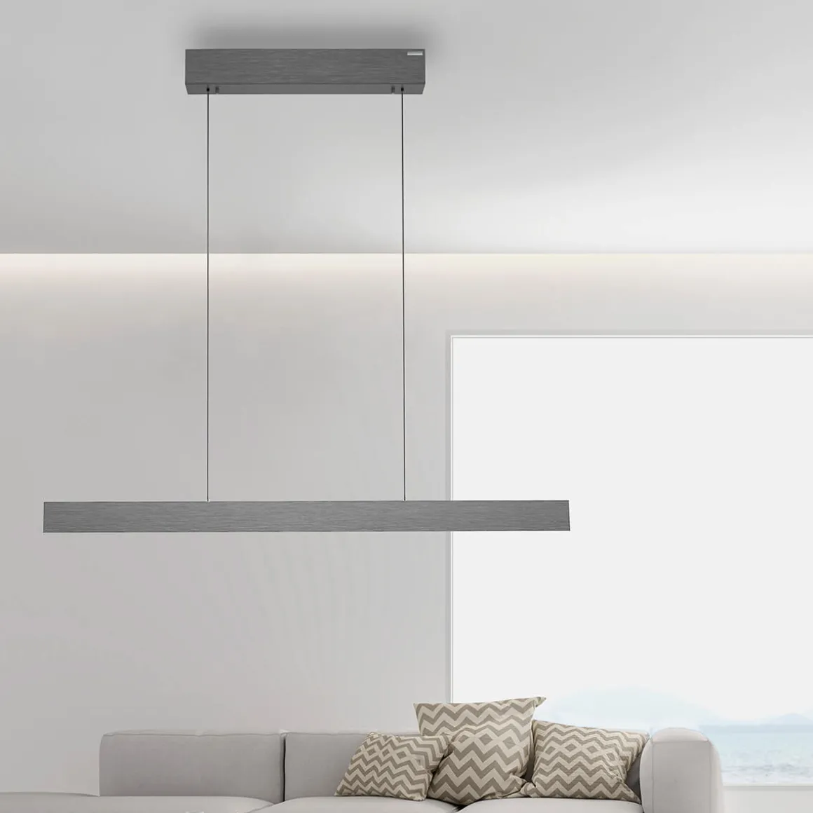 Neuhaus PURE by Paul Neuhaus PURE E-Motion LED Pendelleuchte mit e-LIFT und CCT