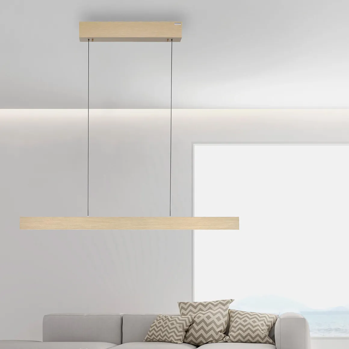 Neuhaus PURE by Paul Neuhaus PURE E-Motion LED Pendelleuchte mit e-LIFT und CCT