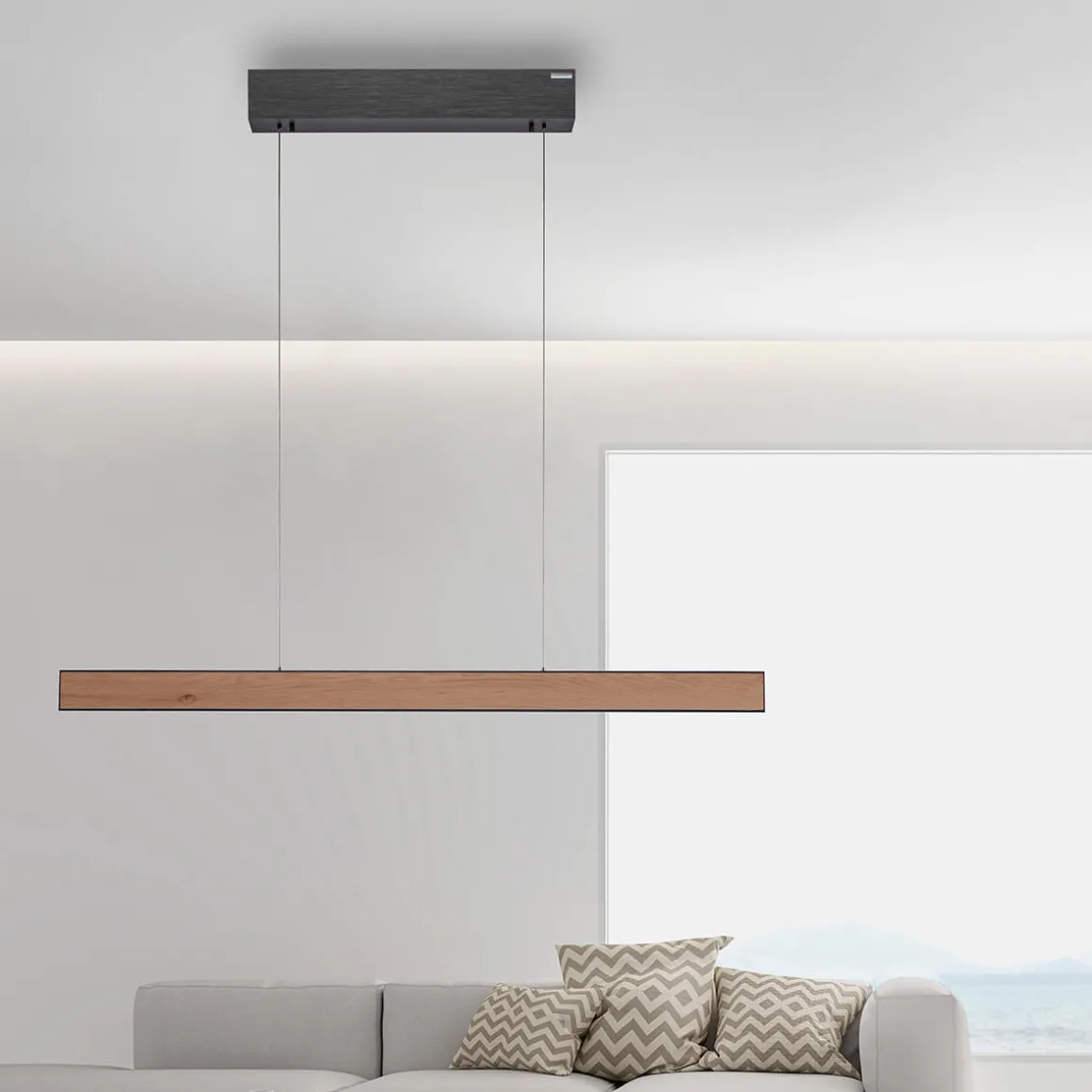 Neuhaus PURE by Paul Neuhaus PURE E-Motion LED Pendelleuchte mit e-LIFT und CCT