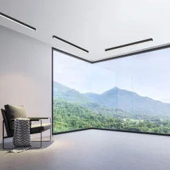 Neuhaus PURE by Paul Neuhaus PURE Lines Straight LED Deckenleuchte mit CCT