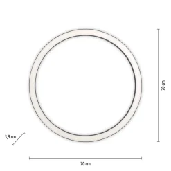 Neuhaus PURE by Paul Neuhaus PURE Lines Round LED Deckenleuchte mit CCT