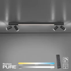 Neuhaus PURE by Paul Neuhaus PURE Lines Spot LED Deckenstrahler mit CCT