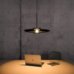 Neuhaus PURE by Paul Neuhaus PURE E-Vitrum LED Pendelleuchte mit e-LIFT und CCT