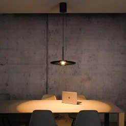 Neuhaus PURE by Paul Neuhaus PURE E-Vitrum LED Pendelleuchte mit e-LIFT und CCT