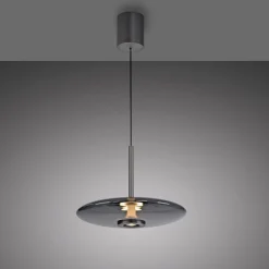 Neuhaus PURE by Paul Neuhaus PURE E-Vitrum LED Pendelleuchte mit e-LIFT und CCT